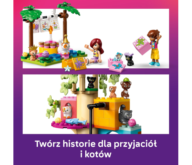 LEGO Friends 42666 Kocie przyjęcie urodzinowe i domek na drzewie - 1331630 - zdjęcie 6